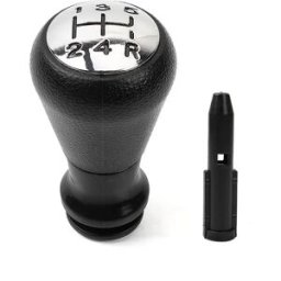 INF Pommeau de levier de vitesse argenté SFN143 pour Peugeot 206 207 307 Citroën