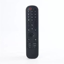 INF Étui de protection en silicone compatible avec la télécommande LG AN-MR21GC MR21N Magic - Antidérapant, antichoc Le noir