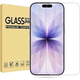 INF Protection d'écran 6.5" pour iPhone 17 Air Compatible avec Apple - Couverture Complète, Verre Aluminium Clair (Lot de 3)