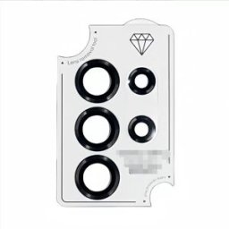 INF Protection d'objectif d'appareil photo Samsung S24 Plus AR antireflet à motif CD Hawkeye