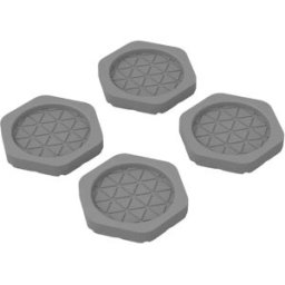 INF Pads Anti-Vibration pour Machine à Laver - Pack de 4 Gris