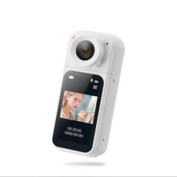 INF Caméra d'action portable pour vélo et sports extérieurs - Enregistrement HD 1080p Blanc