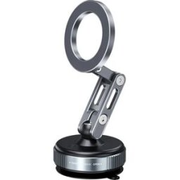 INF Support magnétique voiture compatible avec iPhone et Android – Alliage d'aluminium + ABS, forte adhérence magnétique, base