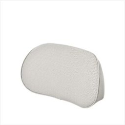 INF Support Lombaire Voiture : Coussin de Dos Mince, Doux et Respirant en Coton Latex Blanc