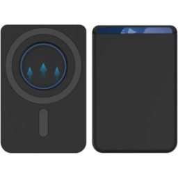 INF Porte-cartes magnétique élégant pour iPhones Apple Le noir