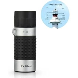 INF Télescope monoculaire télémètre de golf 7x18 - Compact et portable