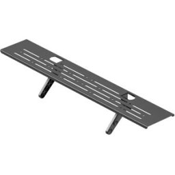 INF Étagère de rangement TV 85cm avec support télécommande, étagère murale multimédia