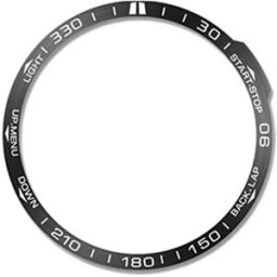 INF Insert de Lunette Métallique Élégant pour Garmin Fenix 7/7 Pro