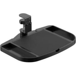 INF Support de Rangement Noir pour Tapis de Souris - Support Ergonomique pour Bras et Repose-Poignet - Lot de 2