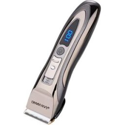 INF Tondeuse à cheveux numérique LCD - Lame céramique auto-affûtante, rechargeable USB, Moteur 10W, lame amovible lavable