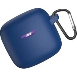 INF Étui de protection en silicone compatible avec les écouteurs Bluetooth JBL Tune Flex 2 - Plusieurs couleurs Bleu