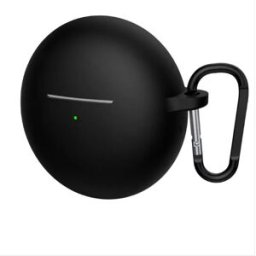 INF Étui de protection en silicone compatible avec les écouteurs Bluetooth Huawei FreeBuds 7i Le noir