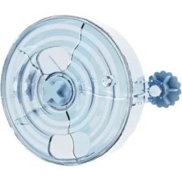 INF Jouet Interactif d'Alimentation pour Oiseaux - Distributeur Rotatif pour Stimulation Mentale Bleu