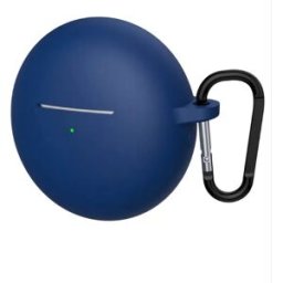 INF Étui de protection en silicone compatible avec les écouteurs Bluetooth Huawei FreeBuds 7i Bleu