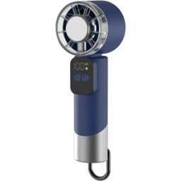 INF Ventilateur USB portable mini - Turbo, refroidissement rapide, 2-en-1 main et sur socle Bleu
