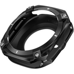 INF Coque de protection en métal cyber compatible avec Samsung Galaxy Watch7 Ultra - Protection robuste et design ajouré Le noir