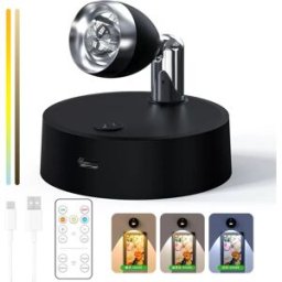 INF Projecteur à télécommande, projecteur LED sans fil