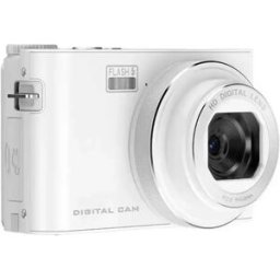 INF Appareil Photo Numérique 4K Blanc avec Écran Tactile, MP3, 12MP et Zoom Numérique 4x