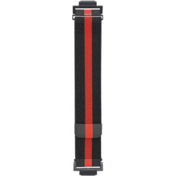 INF Bracelet Milanese métallique magnétique de remplacement compatible avec Casio G-SHOCK Noir rouge