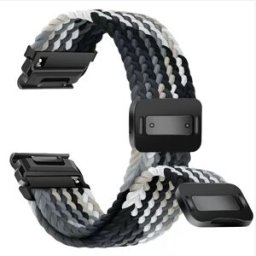 INF Bracelet Tressé Élastique en Nylon à Dégagement Rapide Compatible avec Garmin Fenix Series Multicolore 20 mm