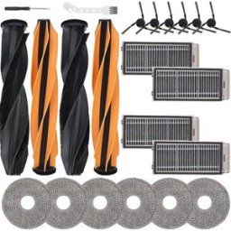 INF Kit de pièces détachées pour aspirateur robot compatible avec Dreame X50 Ultra, L50 Pro Ultra, L40s Pro Ultra, X50 Master