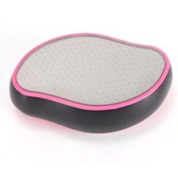 INF Mini Râpe à Pieds en Acier Inoxydable - Nano Verre, Supprime Cors et Soin des Pieds Noir + Rose