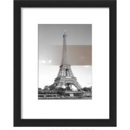 INF Cadre Photo Noir en PVC 28x35,5 cm avec Verre PS - Pour Mur et Table
