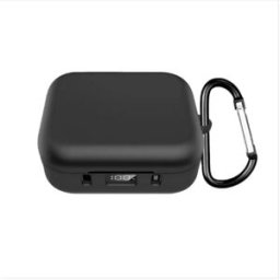 INF Étui de protection en silicone anti-chute et anti-poussière pour écouteurs Bluetooth Soundcore P41i Le noir