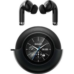 INF Écouteurs Bluetooth Intra-Auriculaires Noirs avec Écran Tactile - Contrôle Tactile & Longue Autonomie