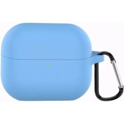 INF Étui en silicone pour Samsung Galaxy Buds 3/3 Pro Bleu