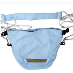 INF Sac Photo Bandoulière Cloud Roll avec Multiples Poches pour Rangement Organisé Bleu