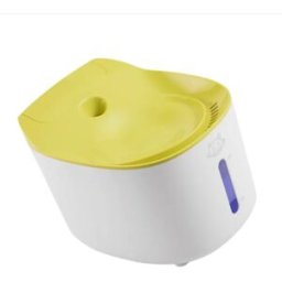 INF Fontaine à eau intelligente pour animaux de compagnie : Distributeur automatique avec filtre pour chats et petits chiens Vert