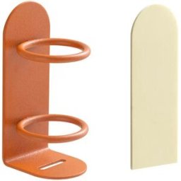 INF Support mural pour brosse à dents Orange