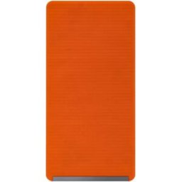 INF Support de téléphone en silicone pliable et flexible - Support multi-angle portable pour téléphones, tablettes et Orange