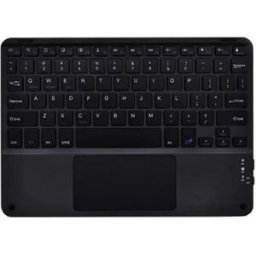 INF Clavier sans fil avec pavé tactile pour tablettes L Le noir