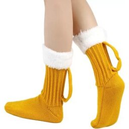 INF Chaussettes Tricotées 3D Bière - Chaussettes Mi-Mollet Chaudes pour l'Hiver