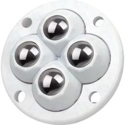 INF Lot de 20 roulettes pivotantes adhésives robustes pour meubles (lot de 4) Blanc