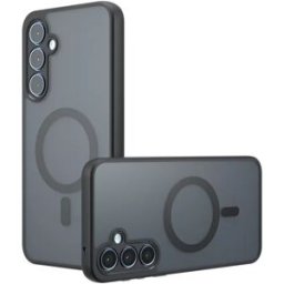 INF Coque de téléphone magnétique noir mat pour Samsung Galaxy A Series Modèle 13