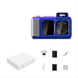 INF Appareil photo numérique sous-marin double écran 15m - IP68 étanche, 48MP (jusqu'à 90MP), rechargeable Type-C 1800mAh