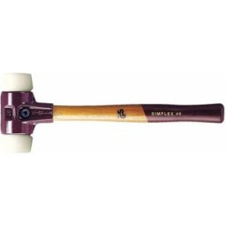 Halder Marteau En Nylon Simplex 40 Mm Brown / Purple / White One Size
