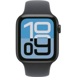 Watch SE 3 GPS 44 mm boîtier noir / bracelet sport noir M/L (MEHQ4ZR/A) APPLE