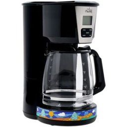 Cafetière Filtre Any Morning 1000w 2l 15 Tasses Minuterie Arôme Lcd Noir