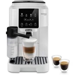 DeLonghi Machine Expresso Broyeur Magnifica Start Ecam220.61.w - Blanc Inox - Machine A Café A Grains