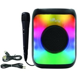 LEXIBOOK Petite Enceinte Bluetooth® Lumineuse Effet Flammes Multicolores Avec Micro
