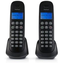 FYSIC Profoon Pdx-320 Téléphone Téléphone Dect Identification De L'appelant Noir