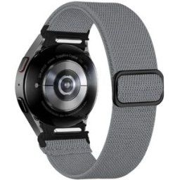 INF Bracelet Pour Samsung Galaxy Watch 6 Avec Boucle Réglable Darkgrey