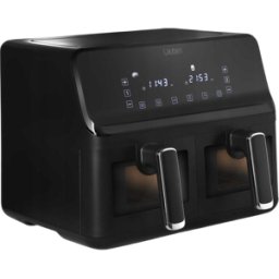 Friteuse À Air Lauben Dualzone 8000bc 8l Numérique Et 8 Programmes