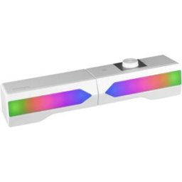 Mars Gaming Msduow Haut-parleur Soundbar Blanc 15 W
