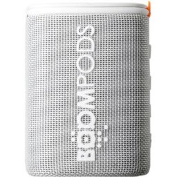 Enceinte Bluetooth 5.3 5w Modèle Beachboom Portable 1200mah Avec Micro Intégré Blanc Boompods
