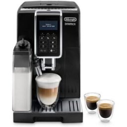 Machine à café avec Broyeur DeLonghi 1.8L/300g, 1450 W 15 Bars - Ecam35055B Noir